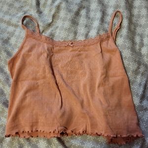 American eagle coral tank top